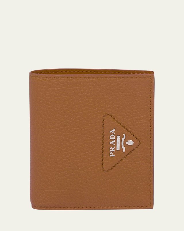 Small Leather Bifold Wallet